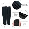 3 Pairs Calf Compression Sleeve, Leg Brace Socks, Shin Splint Support Relieve Calf Pain for Men Women Youth for Running, Cycling, Walking (Black,L) view 4