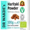 DR WAKDE'S Organic Haritaki Powder (Hirda | Terminalia chebula) - 100g (3.5oz) | Pure, Raw & Dried Powder | Ayurvedic Herb | Vegan | Nothing Added, Nothing Removed | Same Day Dispatch view 3
