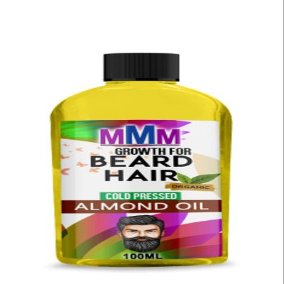 Organic Beard Oil Promotes Growth Fuller Thicker Beard 100% Natural Oils UK (100ML)