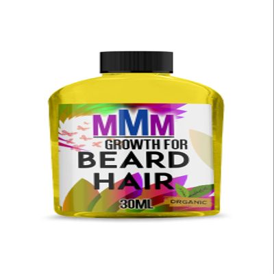 Organic Beard Oil Promotes Growth Fuller Thicker Beard 100% Natural Oils UK (30ML)