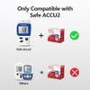 Sinocare Safe Accu2 Blood Sugar Test Strips, 100pcs Blood Glucose Test Strips & 100pcs Twist Lans., Blood Test Strip for Safe Accu2 Blood Glucose Monitor view 3