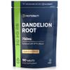 Dandelion Root Tablets 750mg | 3 Month Supply | High Strength Taraxacum Officinale 4:1 Extract | 90 Vegan Capsules | Horbaach view 1