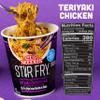 Nissin Cup Noodles Stir Fry Noodles in Sauce, Teriyaki Chicken, 3 Ounce view 4