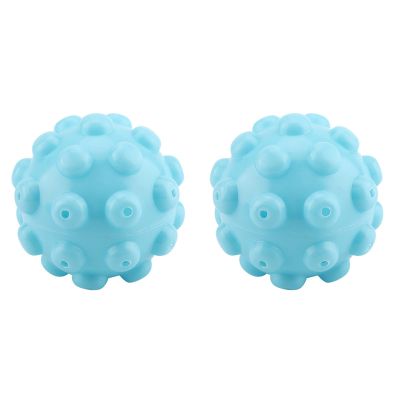 2Pcs Dryer Tumble Balls, Reusable Tumble Dryer Dryerballs Fabric Softener Ball Dryer Laundry Balls Dryer Cubes for Washing Machine Laundry, Reduce Drying Time