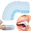 Engjajo 50Pcs Finger Cleaning Teeth Wipes Disposable Non-Woven Fabric Soft Gauze Infant Finger Clean Oral Toothbrushes Whitening view 1