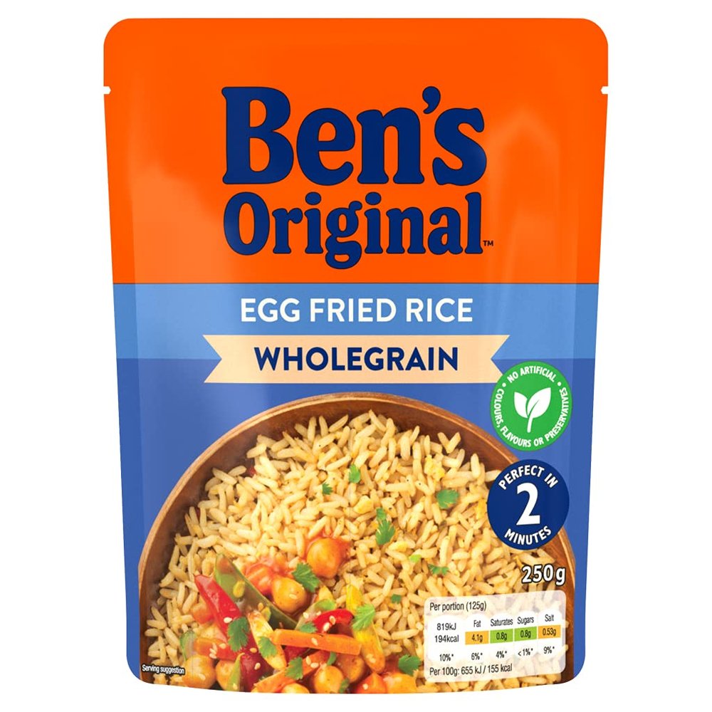 Ben's Original Egg Fried Rice Wholegrain, 250g