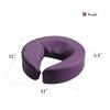 Master Massage New Standard Headrest Face Cushion Pillow for Massage Table, Purple view 3