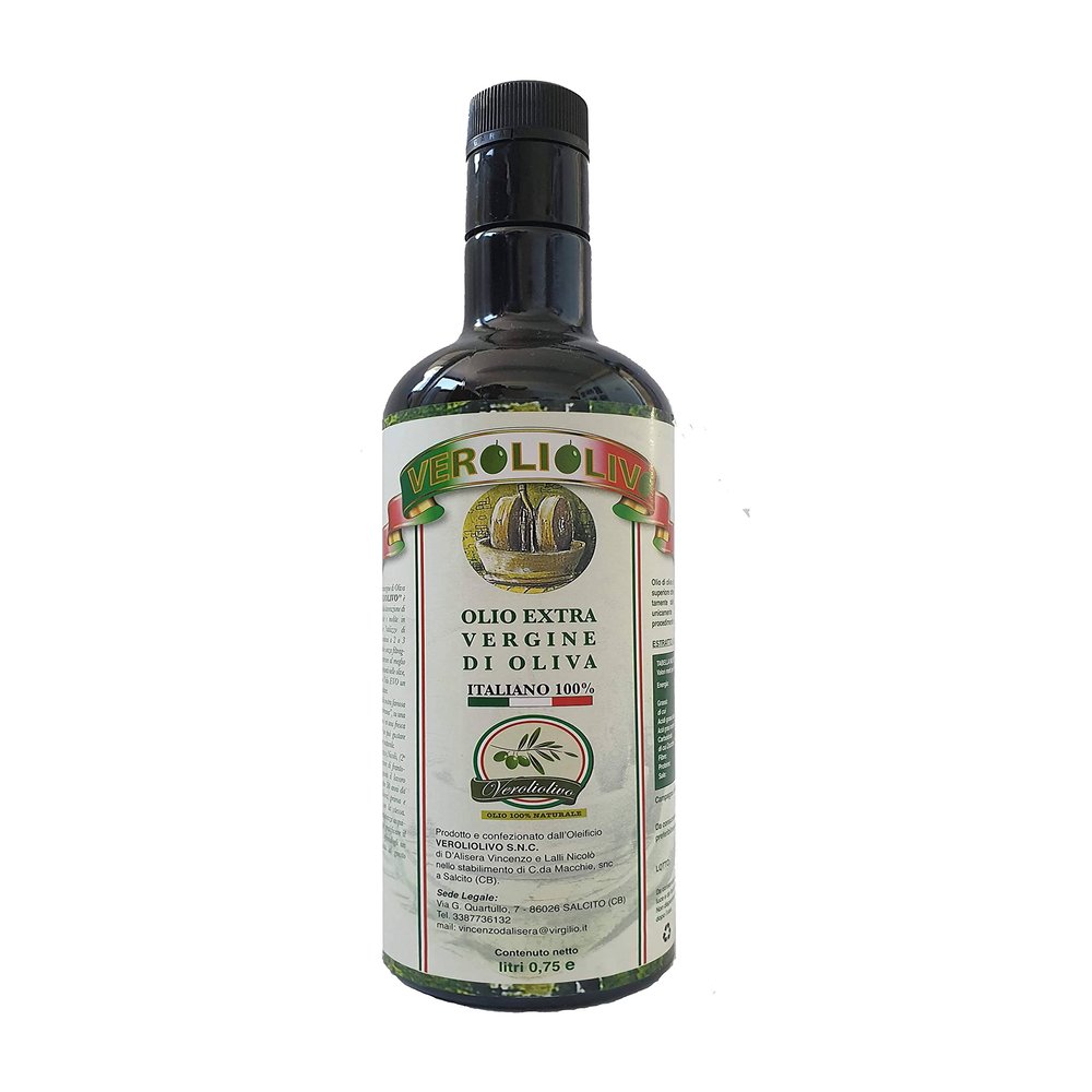 6 Bottles of 0.75 liters - Oil obtained from The Mechanical Processing of Olives only. with Anti-Refill Cap