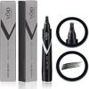 VOID Homme Beard Pen Filler for Men Instant Beard Pen & Filler Beard Pencil, Easy Beard Pen Liner, Beard Filler Pen & Beard Marker, Waterproof Pen (Dark Brown, Single) view 1