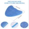 BONBELONG Microfiber Steam Mop Pads Replacement, Compatible with VAX Steamer Cleaner Mop Pads S85-CM, S86-SF-P, S86-SF-T, S86-SF-C,S86-SF-CC, S2ST, S2S, VRS29M, VRS26 3Pack view 2