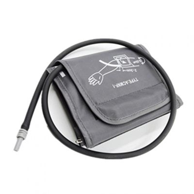 Blood Pressure Monitor Cuff Replacement, Electric Sphygmomanometer Cuff, Upper Arm Cuff Blood Pressure Machine Accessory 22-32cm (Dark Gray)