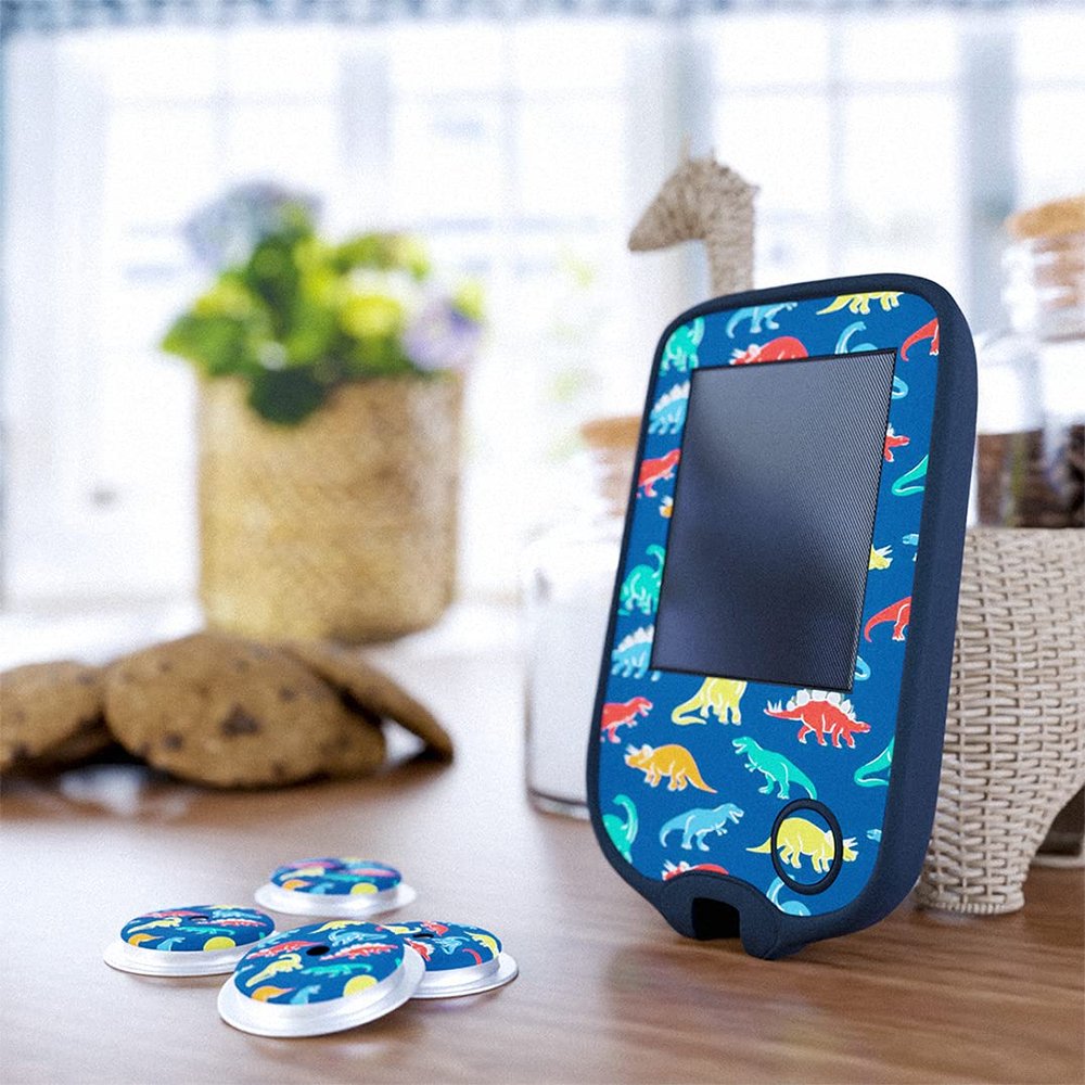 style Libre 1 and 2 Stickers for Readers and Sensors (Dinosaur)