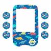 style Libre 1 and 2 Stickers for Readers and Sensors (Dinosaur) view 3