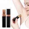 1 Piece of Women Face Hair Removal Device Lipstick Shape Hair Remover Portable Waterproof Electric Face Hair Trimmer Painless Lady Shaver for Lip, Chin, Face, Arm, Armpit, Leg view 4