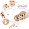 1 Piece Women Face Hair Removal Device Lipstick Shape Hair Remover Premium Waterproof Electric Face Hair Trimmer Painless Lady Shaver for Lip, Chin, Face, Arm, Armpit, Leg view 4