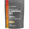 L-Arginine Capsules 1800mg | High Strength Amino Acids Supplement for Pre and Post Workout | Keto Diet Friendly | 120 Count | by Horbaach view 1