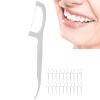 20pcs Dental Floss Picks High Pull Toothpicks Sticks, Professional Dental Floss Picks Disposable Tooth Cleaning Floss Picks, for Family Hotel Travel Women Men Teeth Cleaning view 3