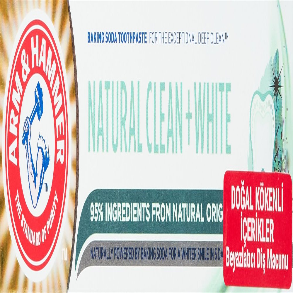 Arm&Hammer Natural Origin Ingredients & Whitening Toothpaste 1 Pack (1 x 1 Piece)