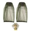 2PCS Midge Head Net Face Net Mesh Nylon Mosquito Head Net for Outdoor Hiking Camping Climbing Fishing and Walking view 1