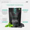 Organic Activated Coconut Charcoal 2000mg - 60 Capsules - from Thai Coconut Shells - Bloating & Gas, Digestion & Flatulence Natural Relief  Resealable and Recyclable Pouch by Alpha01 view 2