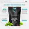 Calcium Magnesium Zinc & Vitamin D3 Tablets - 90 Vegetarian Capsules (3 Months Supply) - Resealable and Recyclable Pouch by Alpha01 view 2