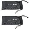 2 Pairs Women Outdoor Reading Sunglasses Oversized Full Lens Readers Leopard Size: Adult view 3