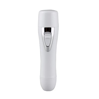 1Pcs 2 in 1 Electric Lady Shaver, ABS Portable Lady Facial Hair Removing Kit with Nose Hair Trimmer Head, Rechargeable USB Shaver for Bikini Nose Leg Face Body