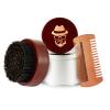Beard Brush, 100% Boar Bristle Black Walnut Wood Beard Comb Brush for Men To Tame and Soften Your Facial Hair from Sofmild view 1