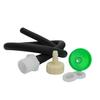 20 inches Silicone Nozzle Enema Attachment Reusable Douche Black Hose Nozzle view 1