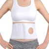 Stoma Hernia Belt, Abdominal Fixator Bracket, Medical A Abdominal Belt Stoma Support, Colostomy Abdominal Tape, Lumbar Support Belt, 80 Mm,White,Large and Large view 1
