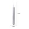 QUUPY Profession Stainless Steel Precision Open Tweezers Acne Squeeze Tweezers Blackhead Splinter Remover Tweezers for Eliminate Closed Blackheads and Acne view 4