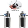 MQQ Nose Ear Trimmer, Electric Nose Hair Trimmer Clipper Multifunction Battery Operated Stainless Steel Blade Facial Hair Grooming Shaver Portable view 2