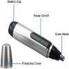 MQQ Nose Ear Trimmer, Electric Nose Hair Trimmer Clipper Multifunction Battery Operated Stainless Steel Blade Facial Hair Grooming Shaver Portable view 3