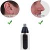 MQQ Nose Ear Trimmer, Electric Nose Hair Trimmer Clipper Multifunction Battery Operated Stainless Steel Blade Facial Hair Grooming Shaver Portable view 4