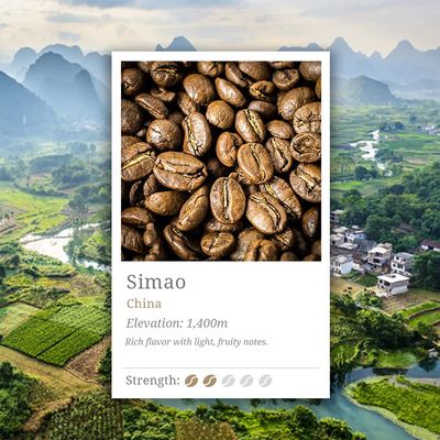 Fuji - China Fengmi Dragon - Whole Bean - 250g (15 Cups)