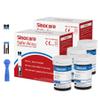 Sinocare 100pcs (Safe Accu) Blood Sugar Test Strips + 100pcs Twsit Lans., Diabetes Test Strips/Blood Glucose Test Strips Only for Safe Accu Blood Sugar Monitor (Safe Accu Strips- 100) view 1