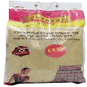 Shankar Ponni Boiled Rice, High in Fibre, Gluten Free Rice, Low in Cholesterol, 10 Kg - Price Mark  9.99