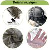 2 Pieces Mosquito Head Net, Nylon Face Net Mesh,Mesh Bug Net for Outdoor Hiking Camping Climbing Fishing and Walking (Gray) view 2