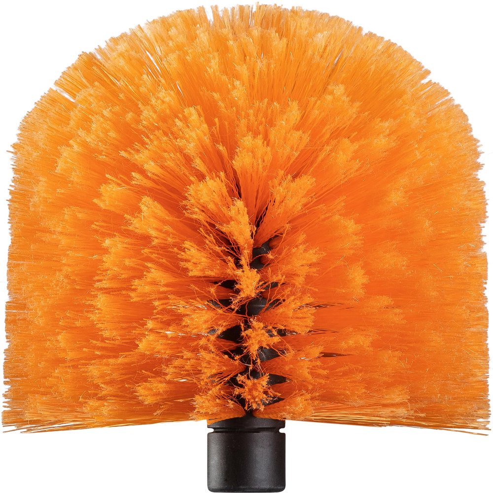 EXTEND-A-REACH Cobweb Duster Head Brush // Big and Puffy Spider Web for Outdoor & Indoor Cleaning Twist-On Corner Fits Standard Acme Threaded Extension Poles Best (No Pole) (B111)