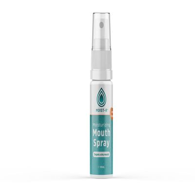Moist-R Moisturizing Mouth Spray - Dry Mouth Relief - Saliva Flow - Fresh Breath - with Xylitol and Natural Spearmint Flavoring | 30 ML