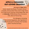 Bio&Me Apple and Cinnamon Granola 3-Pack (3 x 360g)  Vegan, High Fibre, No Added Sugar, Gut-Loving Breakfast Cereal view 3