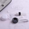 alladaga 2-in-1 Travel Glasses case, Contact Lens Container with Mirror view 4