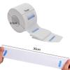 2 Rolls Disposable Neck Protection Paper Strips Barber Neck Tape Barber Neckband Hair Cutting Barber Salon Ruffle Tissue Strip Collar Wrap for Hairdressers and Barbers or Home Use view 2