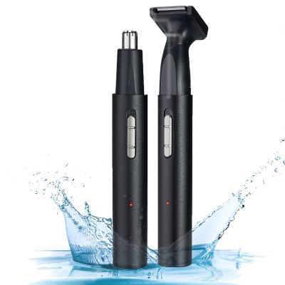 Nose Hair Trimmer for Men,USB Rechargeable Lightweight Nasal Hair Trimmers 2 in 1 Painless for Women Male Professional Nose Ear Hair Trimmer Waterproof