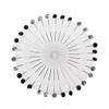 AERVEAL Brooch Pin,30Pieces Muslim Jewelry Rhinestone Crystals Hijab Pins Wedding Brooch Pin For Women view 1