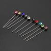 AERVEAL Brooch Pin,30Pieces Muslim Jewelry Rhinestone Crystals Hijab Pins Wedding Brooch Pin For Women view 3