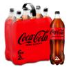 Coca-Cola Zero Sugar - Cola Soda Without Sugar, No Calories - Pack 6 Bottles 2L view 1