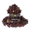 Basmalah Africa Sun Dried Red Hibiscus, African Sorrel, Bissap, Hibiscus Plant Flower view 2