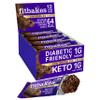 Fit bakes 64 Calories Belgian Chocolate Mini Bars (12x19g) Diabetic Chocolate Keto Snack, 1 Net Carb Low Sugar Crunch Cake, Diabetic Sweets Biscuits, Low Calorie Snack, No Added Sugar, Fitbakes view 1