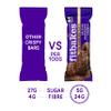 Fit bakes 64 Calories Belgian Chocolate Mini Bars (12x19g) Diabetic Chocolate Keto Snack, 1 Net Carb Low Sugar Crunch Cake, Diabetic Sweets Biscuits, Low Calorie Snack, No Added Sugar, Fitbakes view 4